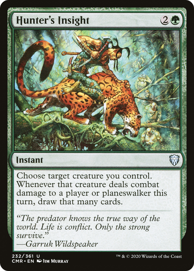 Hunter's Insight (CMR-232) [Commander Legends]