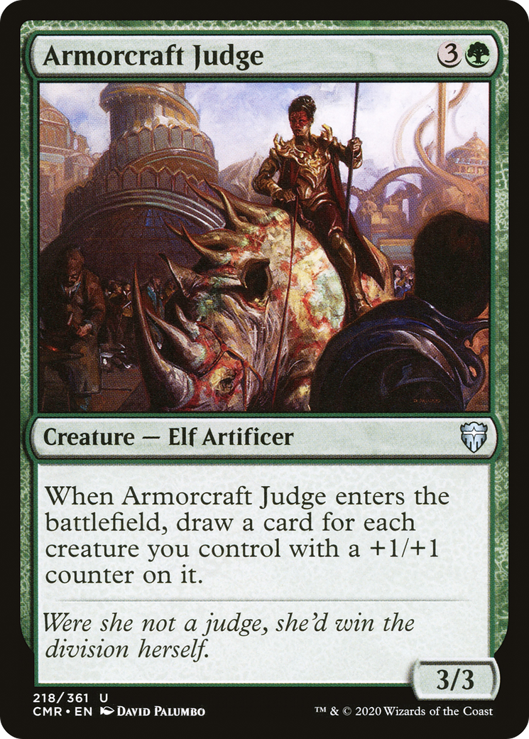 Armorcraft Judge (CMR-218) [Commander Legends] Foil