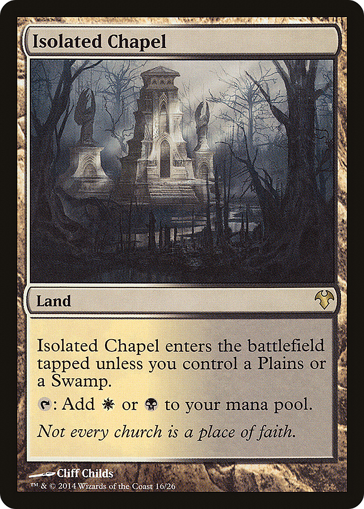 Isolated Chapel (MD1-016) [Modern Event Deck 2014]