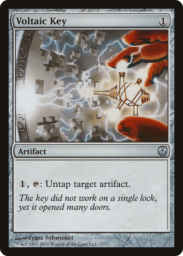Voltaic Key (DDE-017) [Duel Decks: Phyrexia vs. the Coalition]
