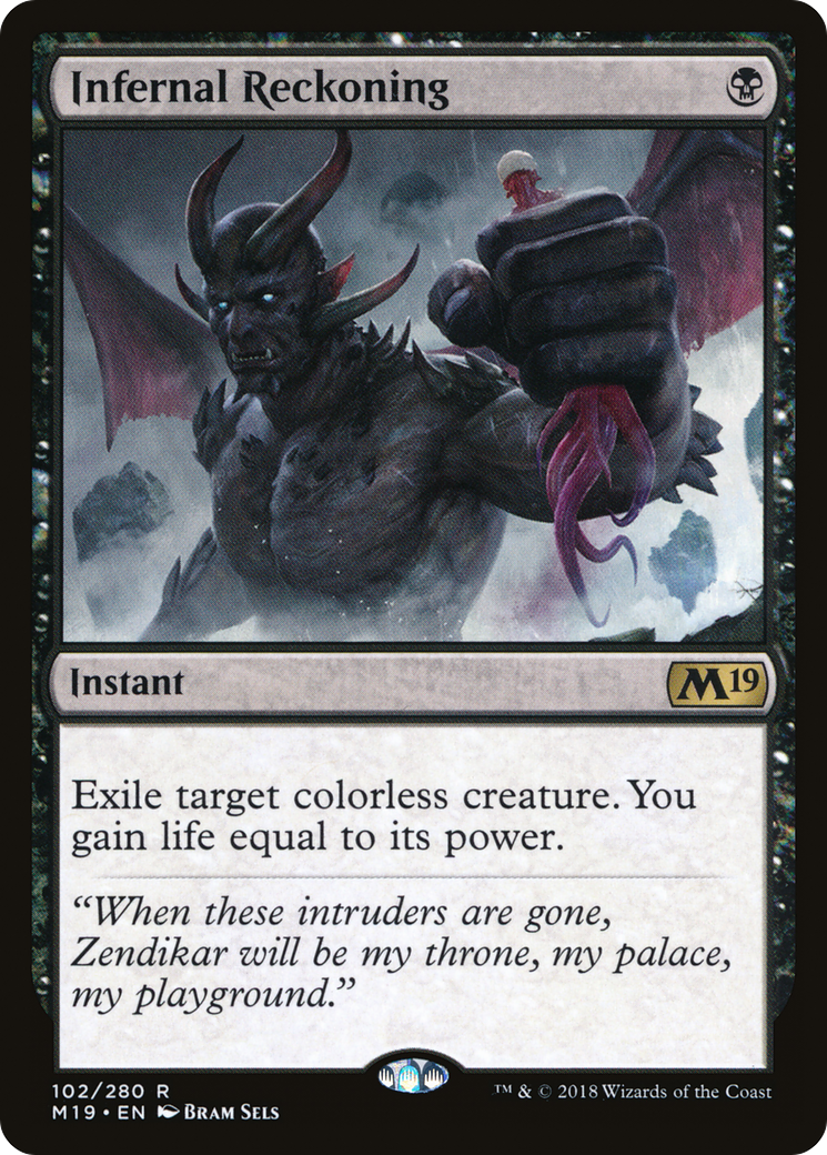 Infernal Reckoning (M19-102) [Core Set 2019]