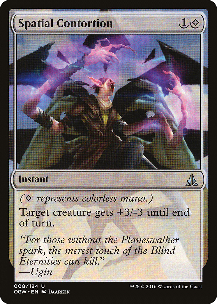 Spatial Contortion (OGW-008) [Oath of the Gatewatch] Foil