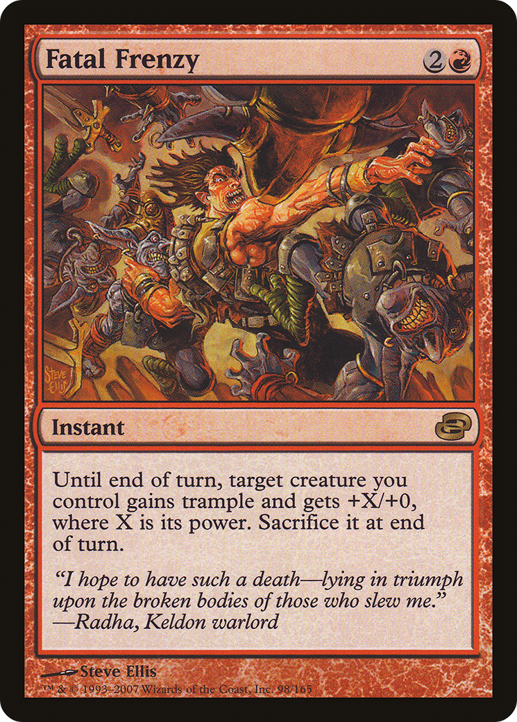 Fatal Frenzy (PLC-098) [Planar Chaos]