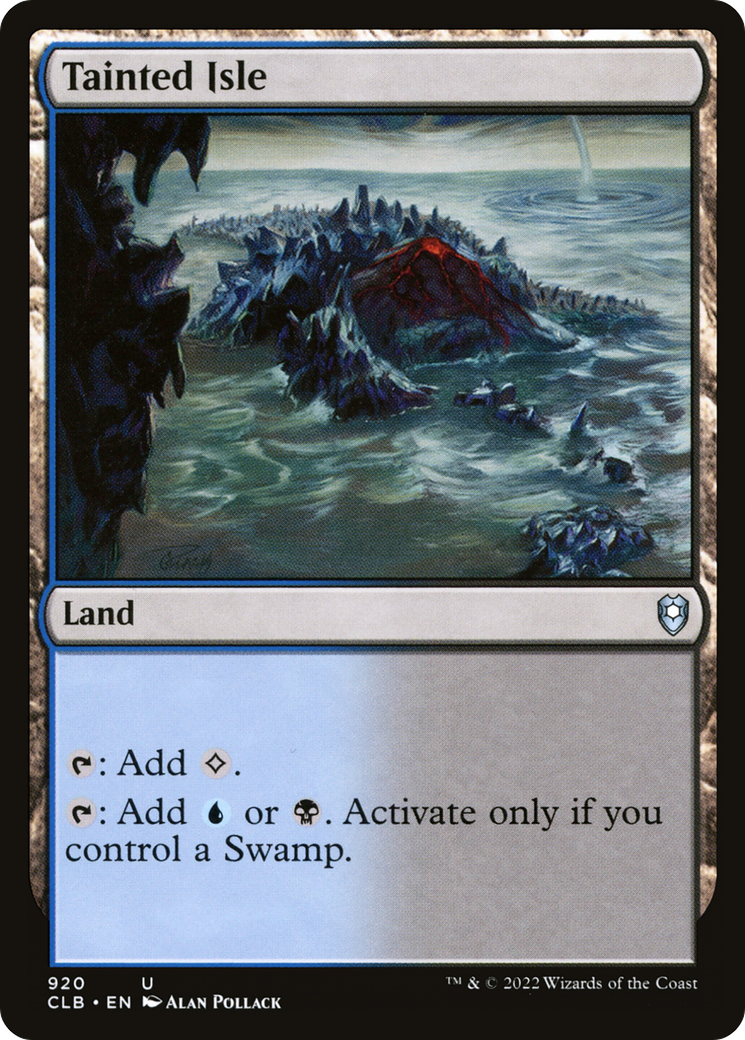 Tainted Isle (CLB-920) [Commander Legends: Battle for Baldur's Gate]