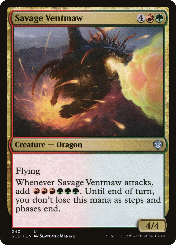 Savage Ventmaw (SCD-240) [Starter Commander Decks]