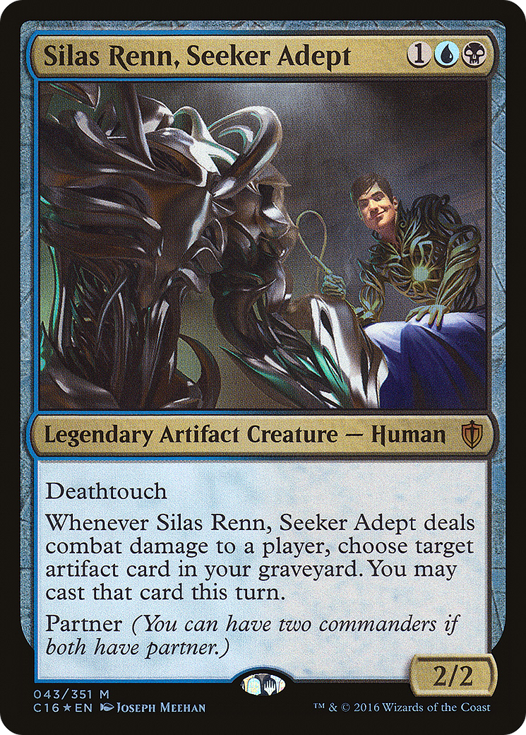 Silas Renn, Seeker Adept (C16-043) [Commander 2016] Foil