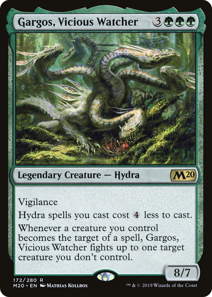 Gargos, Vicious Watcher (M20-172) [Core Set 2020]