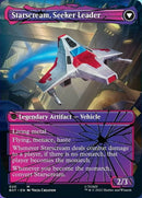 Starscream, Power Hungry // Starscream, Seeker Leader (BOT-020) [Transformers]: (shatteredglass, convertdfc) (Borderless)