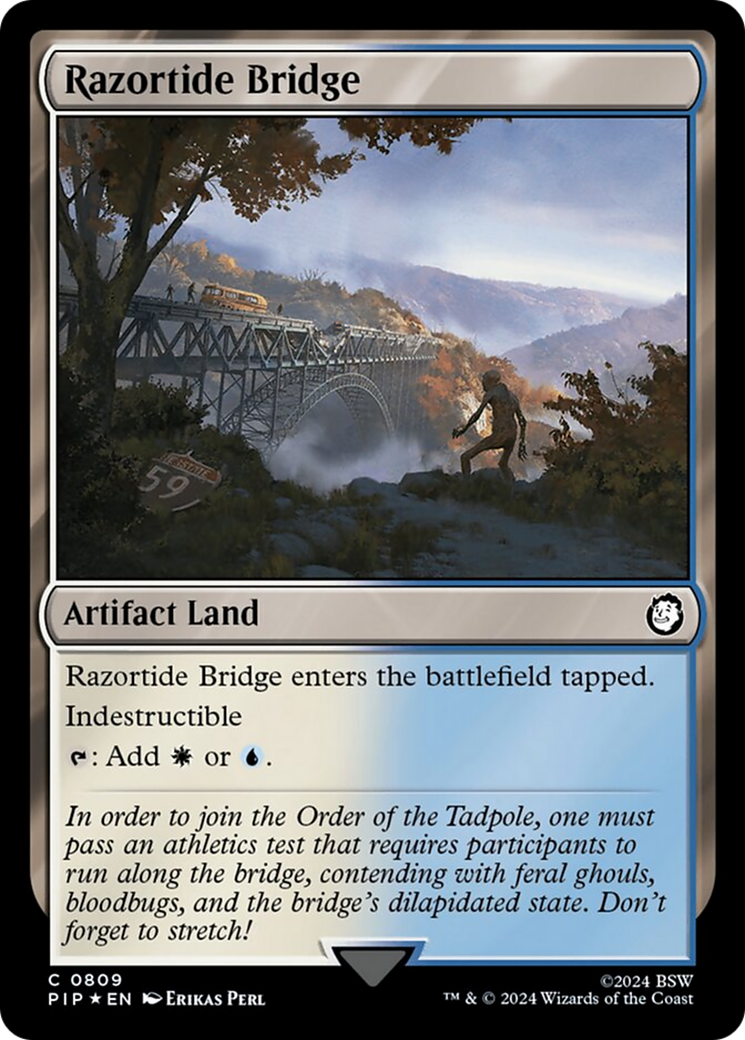 Razortide Bridge (PIP-809) [Fallout] Foil