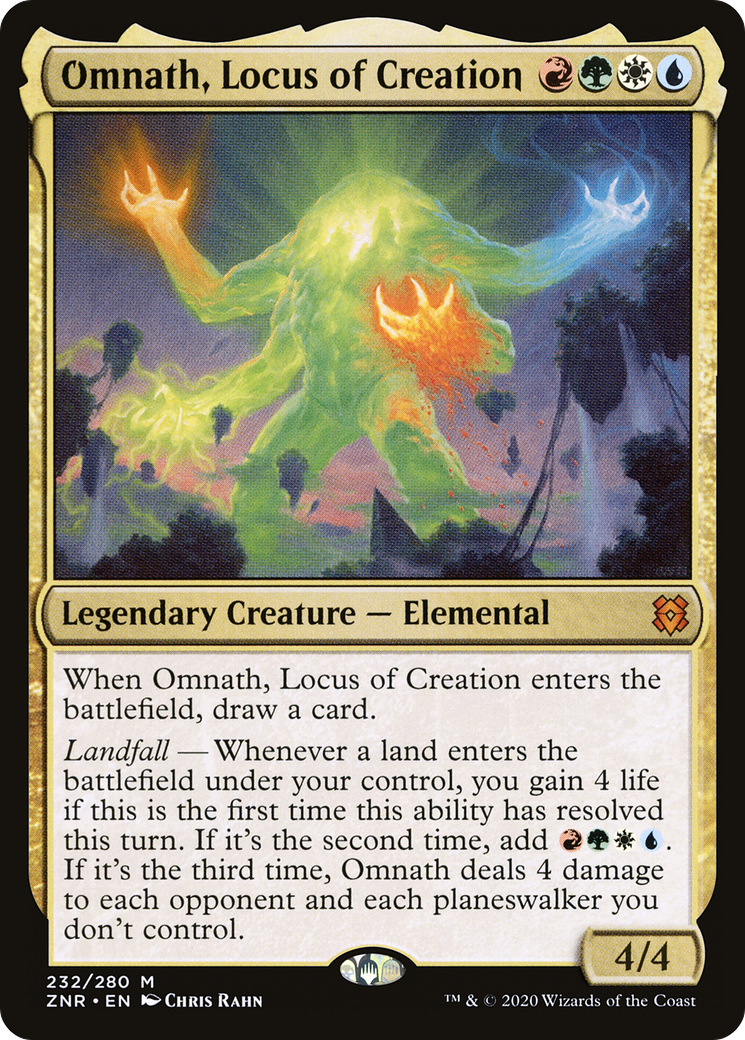 Omnath, Locus of Creation (ZNR-232) [Zendikar Rising]