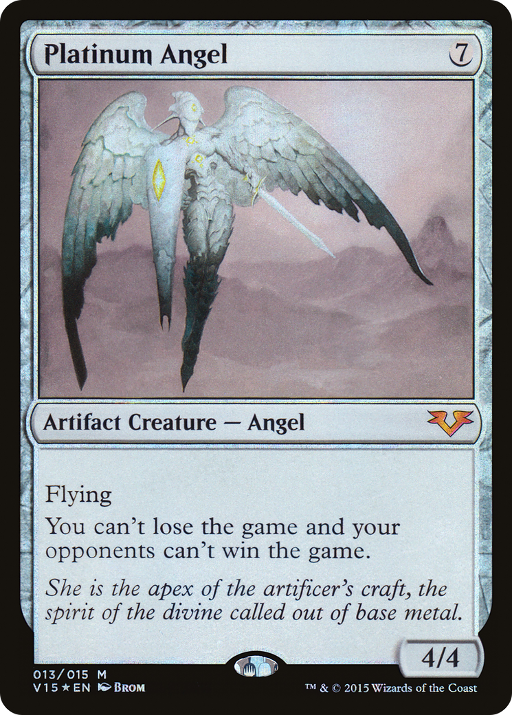 Platinum Angel (V15-013) [From the Vault: Angels] Foil