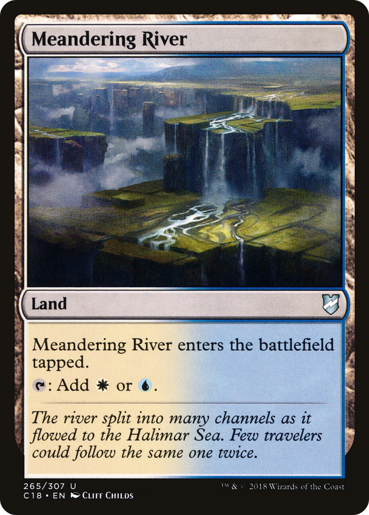 Meandering River (C18-265) [Commander 2018]