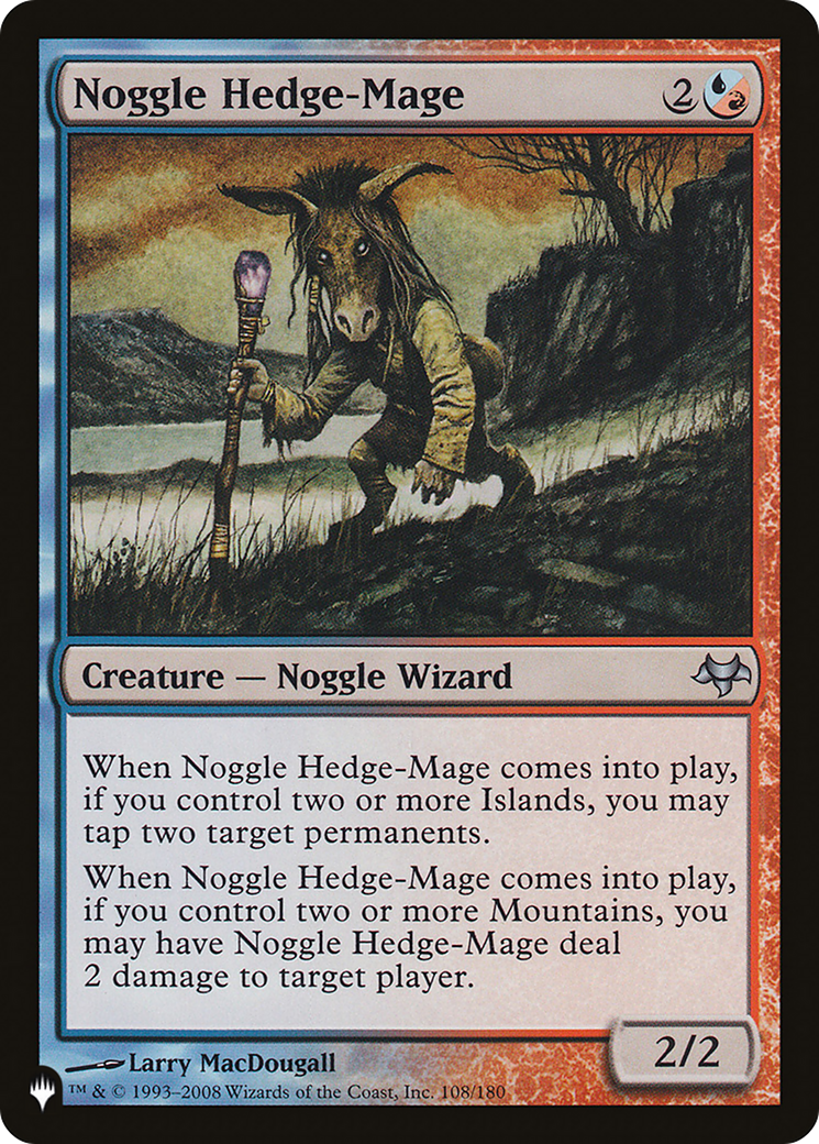 Noggle Hedge-Mage (LIST-EVE-108) [The List]
