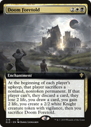 Doom Foretold (ELD-378) [Throne of Eldraine]: (Extended Art)
