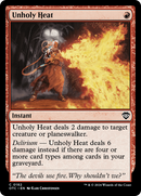 Unholy Heat (OTC-182) [Outlaws of Thunder Junction Commander]