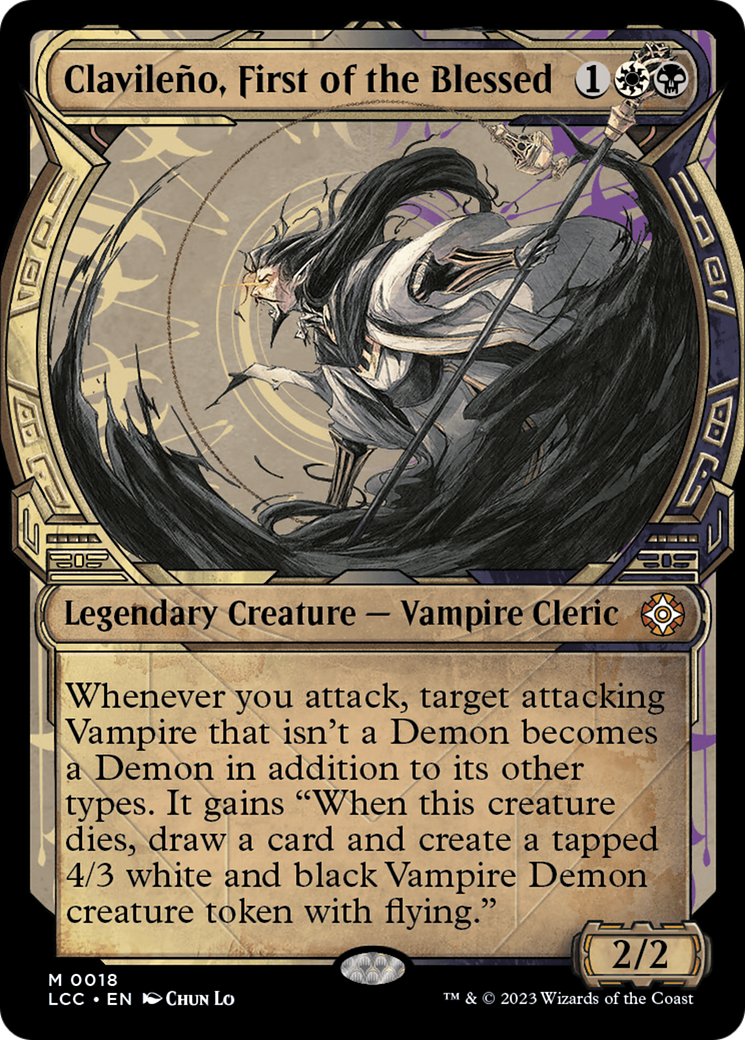 Clavileño, First of the Blessed (LCC-018) [The Lost Caverns of Ixalan Commander]: (Showcase)