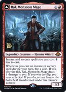Ral, Monsoon Mage // Ral, Leyline Prodigy (PRE-247S) [Modern Horizons 3 Promos] Foil