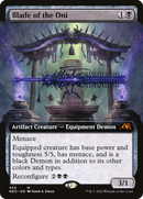 Blade of the Oni (Extended Art) (NEO-453) [Kamigawa: Neon Dynasty]