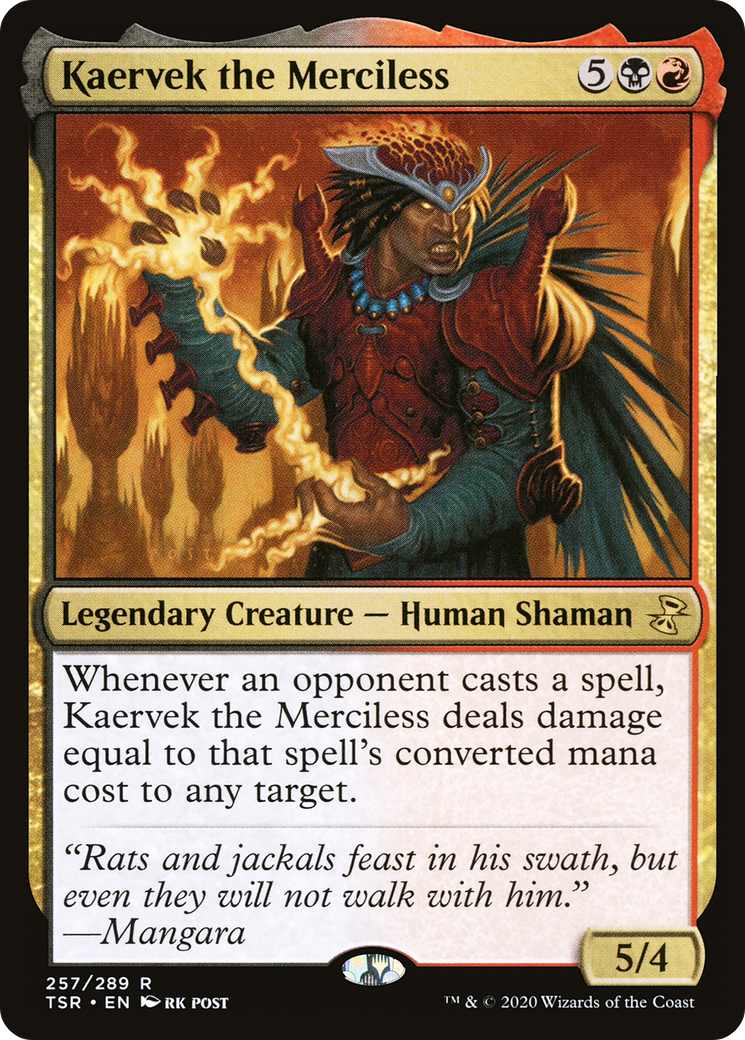 Kaervek the Merciless (TSR-257) [Time Spiral Remastered]