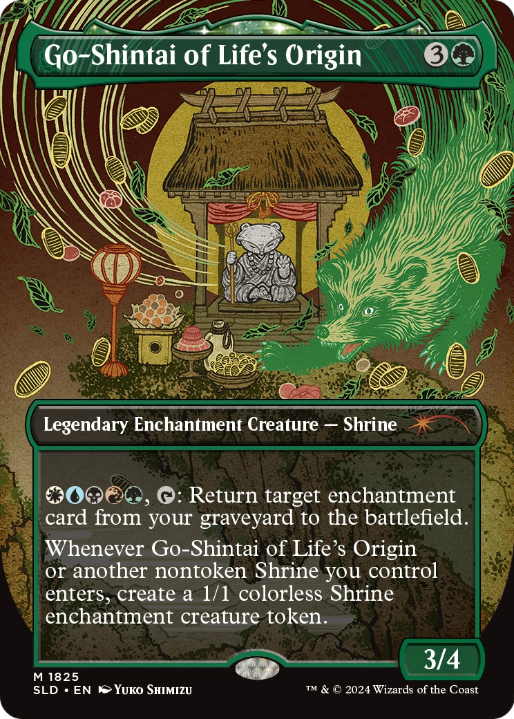 Go-Shintai of Life's Origin (SLD-1825) (Borderless) [Secret Lair Drop] Foil
