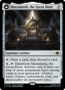 Matzalantli, the Great Door // The Core (LCI-256) [The Lost Caverns of Ixalan] Foil