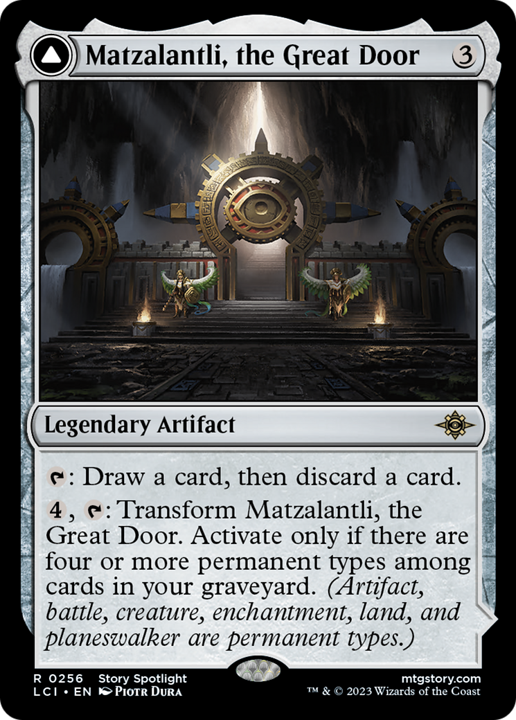 Matzalantli, the Great Door // The Core (LCI-256) [The Lost Caverns of Ixalan]