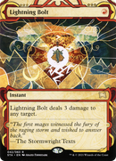 Lightning Bolt (STA-042) [Strixhaven Mystical Archive]: (Showcase) (Borderless)