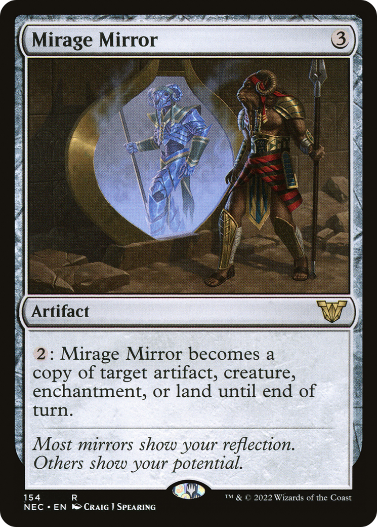 Mirage Mirror (NEC-154) [Neon Dynasty Commander]