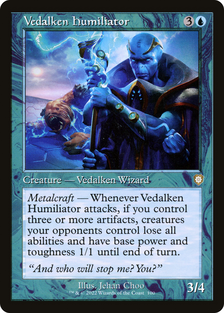 Vedalken Humiliator (Retro Frame) (BRC-100) [The Brothers' War Commander]