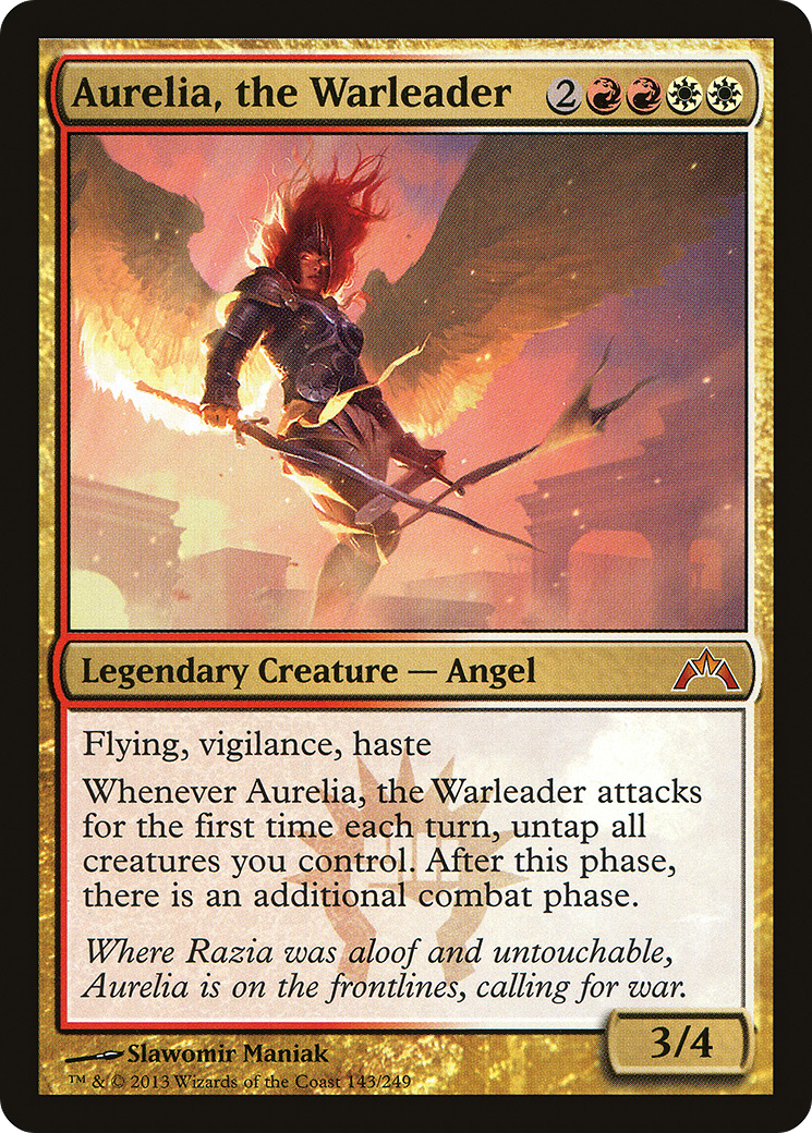 Aurelia, the Warleader (GTC-143) [Gatecrash]