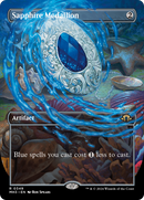 Sapphire Medallion (MH3-349) [Modern Horizons 3] (Borderless)