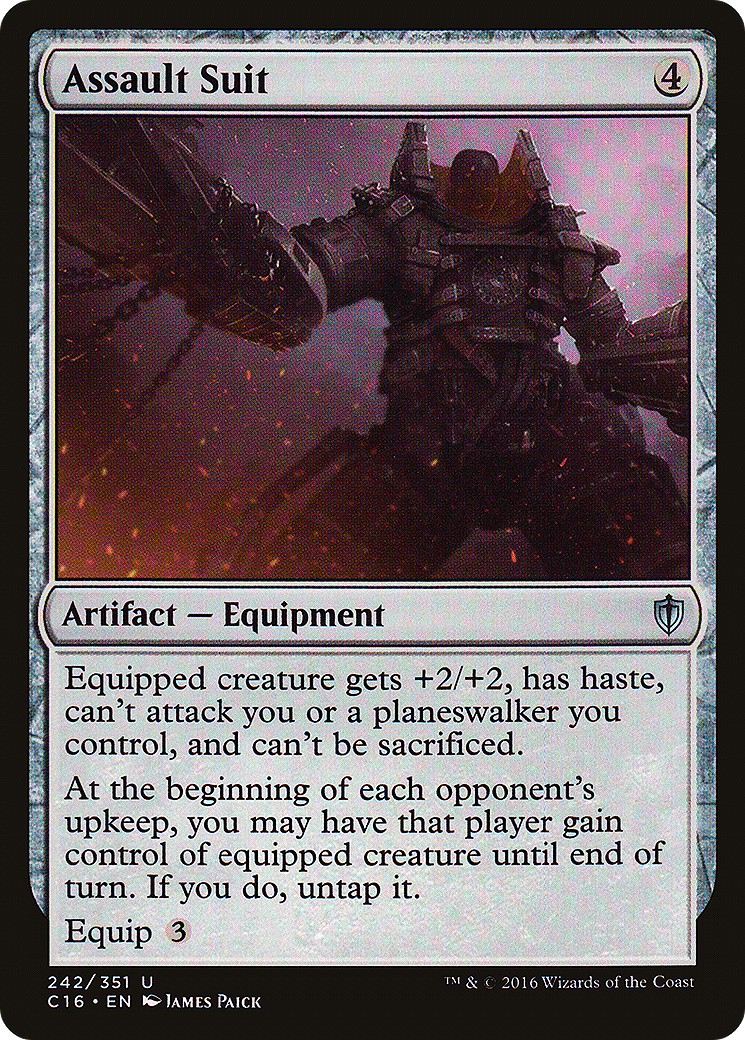 Assault Suit (C16-242) [Commander 2016]