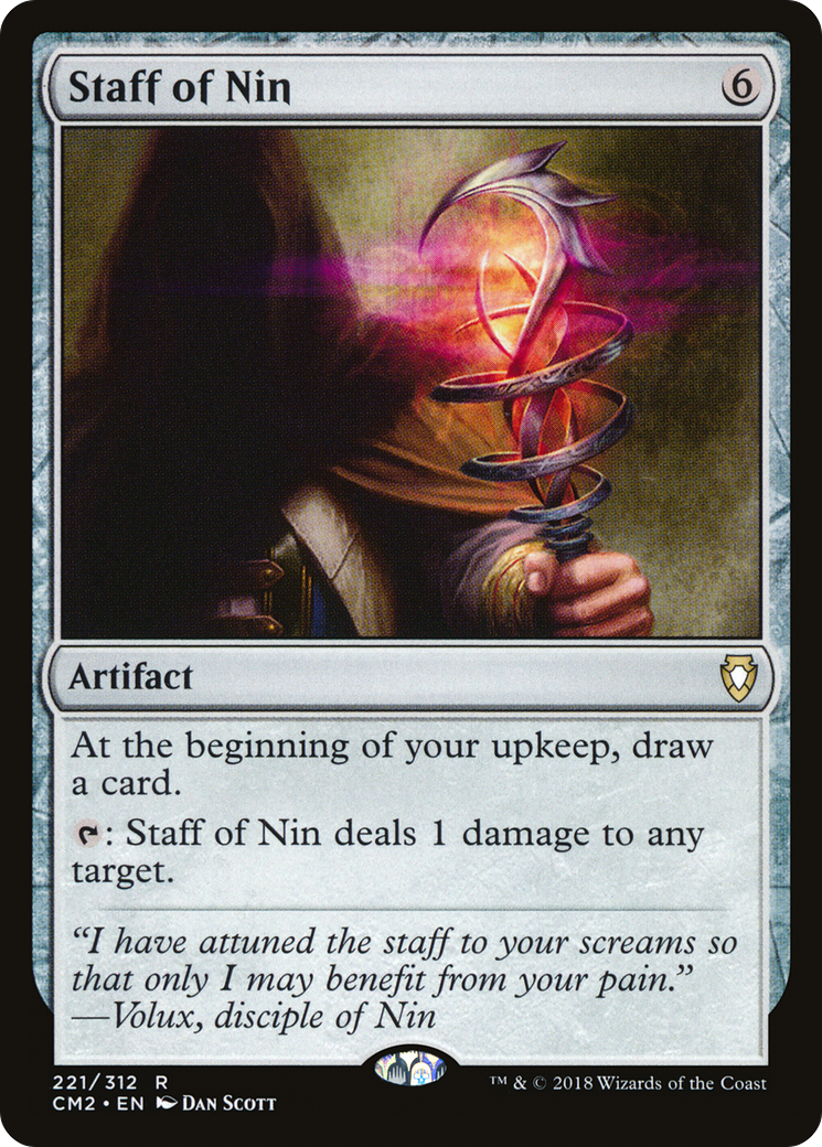 Staff of Nin (CM2-221) [Commander Anthology Volume II]