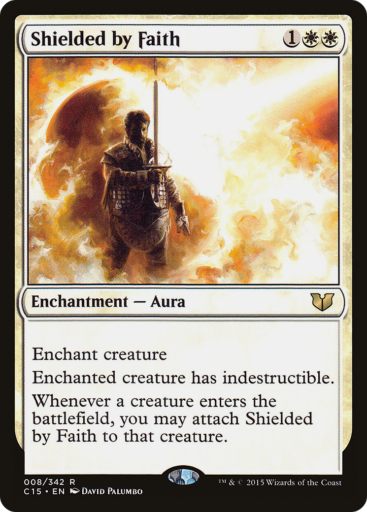 Shielded by Faith (C15-008) [Commander 2015]