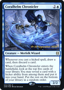 Coralhelm Chronicler (PRE-54S) [Zendikar Rising Promos] Foil