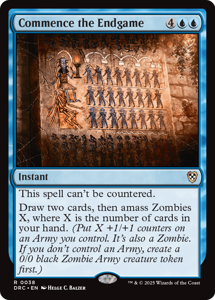 Commence the Endgame (DRC-038) [Commander: Aetherdrift]