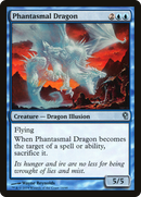 Phantasmal Dragon (DDM-014) [Duel Decks: Jace vs. Vraska]