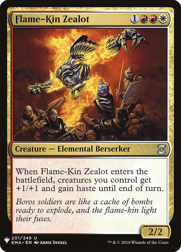 Flame-Kin Zealot (LIST-EMA-201) [The List]