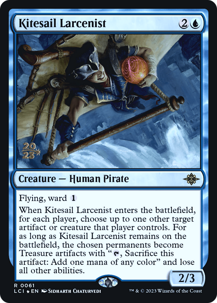 Kitesail Larcenist (PRE-61S) [The Lost Caverns of Ixalan Promos] Foil