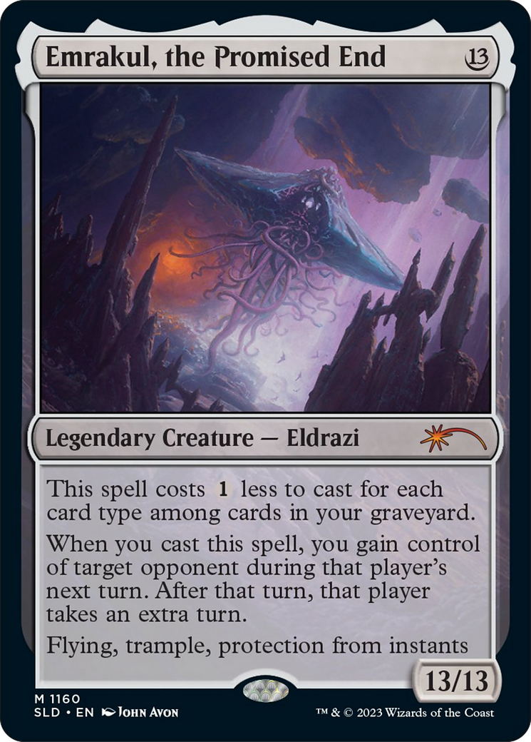 Emrakul, the Promised End (SLD-1160) [Secret Lair Drop] Foil