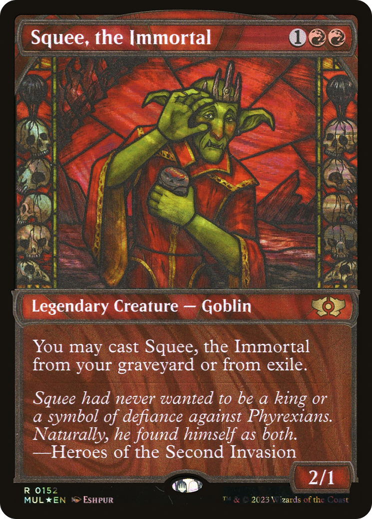 Squee, the Immortal (MUL-152) [Multiverse Legends]: (Showcase) Foil