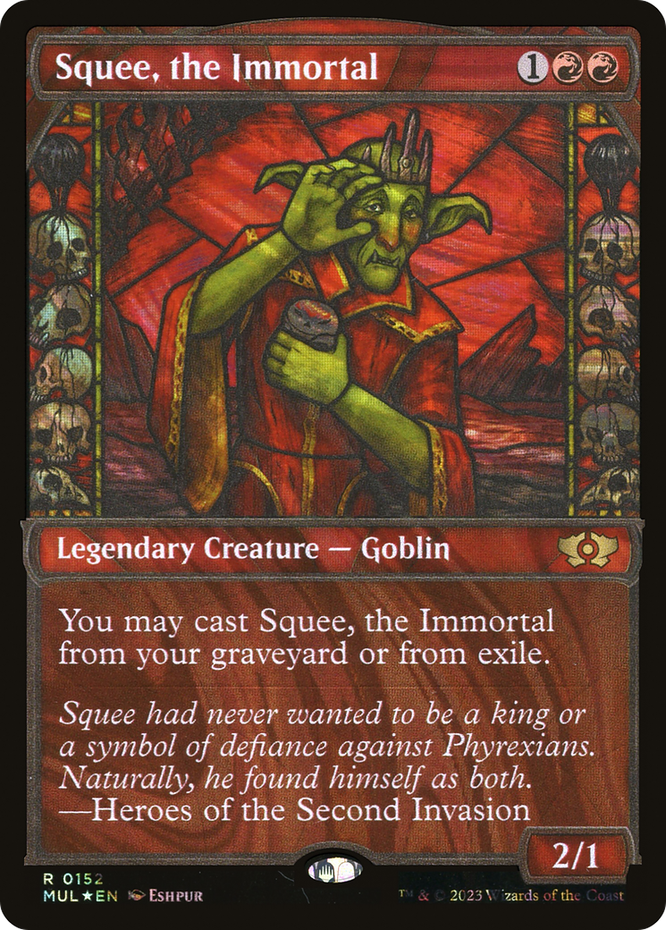 Squee, the Immortal (Halo Foil) (MUL-152) (Showcase) [Multiverse Legends] Foil