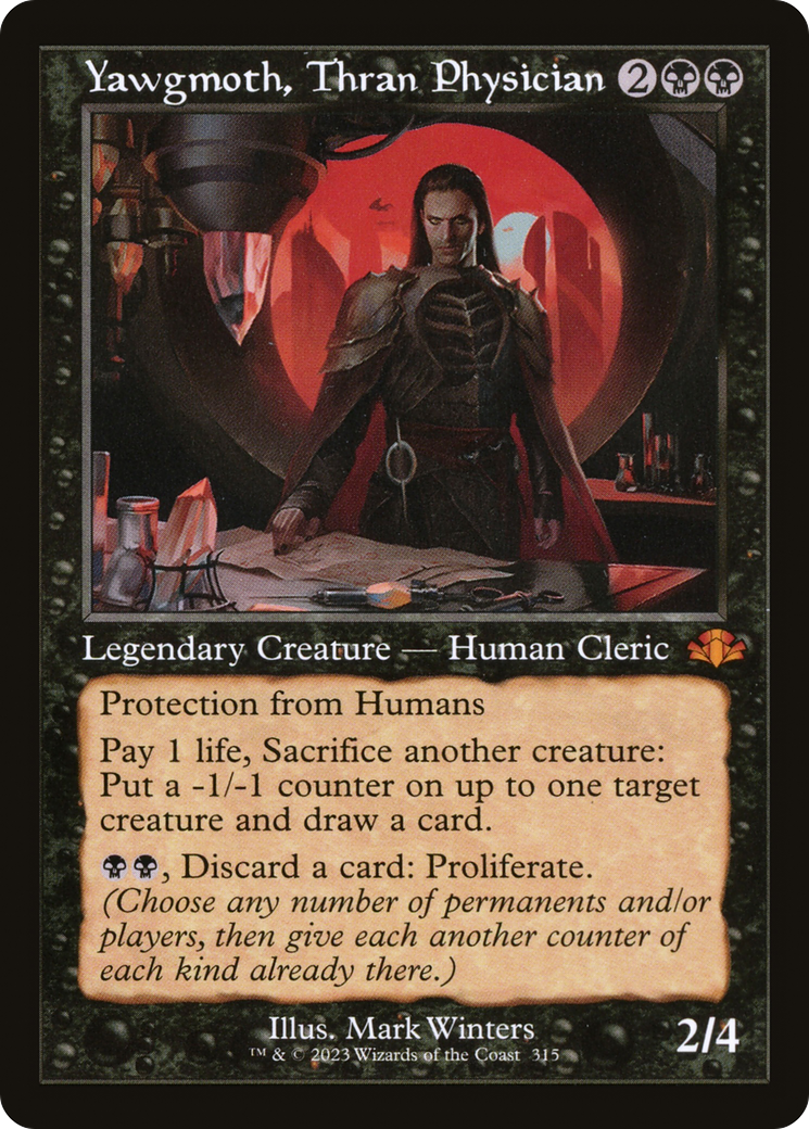 Yawgmoth, Thran Physician (DMR-315) [Dominaria Remastered] Foil
