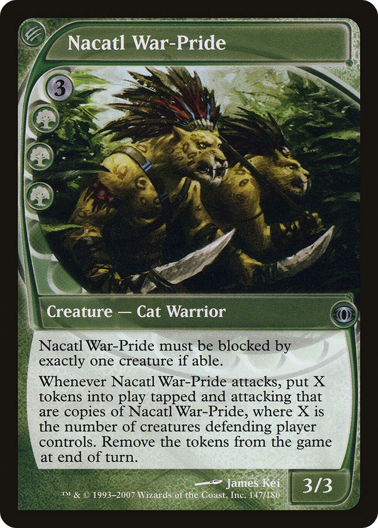 Nacatl War-Pride (FUT-147) [Future Sight] Foil