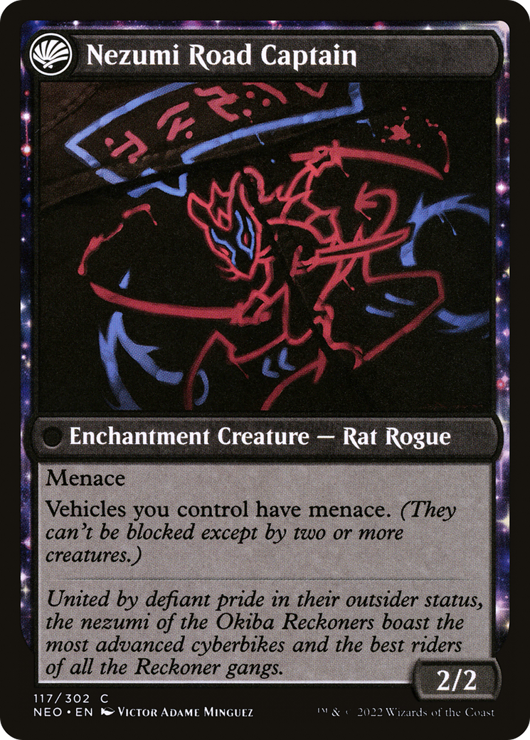 Okiba Reckoner Raid (NEO-117) [Kamigawa: Neon Dynasty] Foil