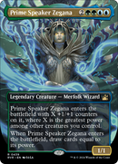 Prime Speaker Zegana (RVR-439) [Ravnica Remastered] (Borderless) Foil