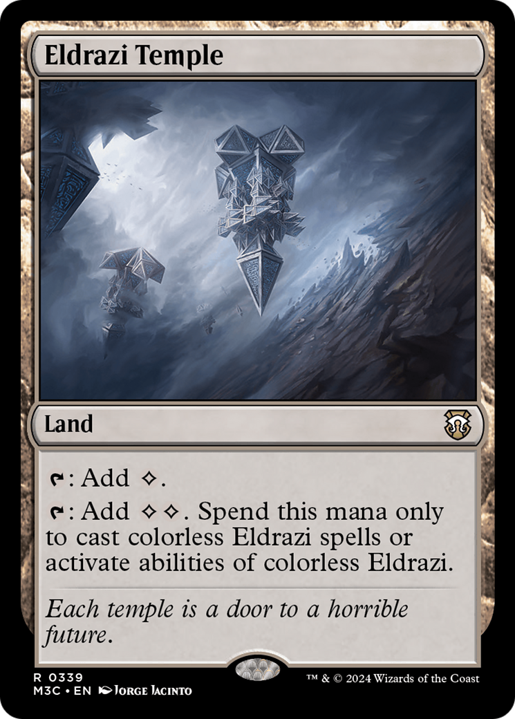 Eldrazi Temple (M3C-339) [Modern Horizons 3 Commander] Foil