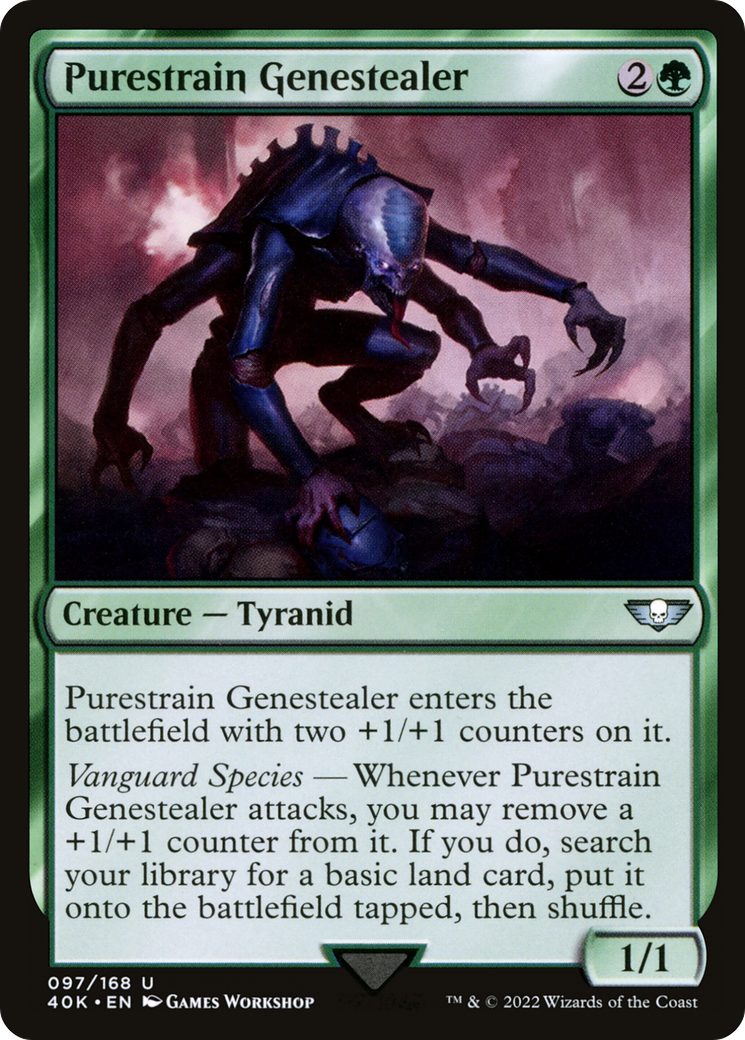 Purestrain Genestealer (40K-097) [Warhammer 40,000 Commander]
