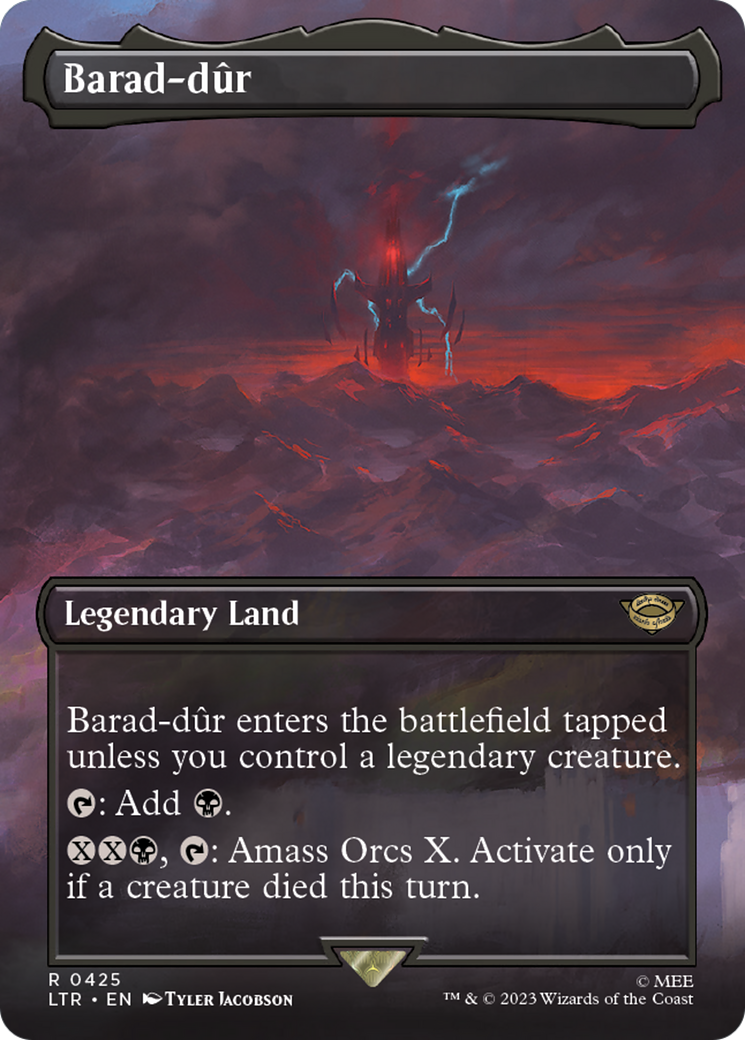 Barad-dûr (LTR-425) [The Lord of the Rings: Tales of Middle-earth] (Borderless)