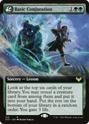 Basic Conjuration (Extended Art) (STX-315) [Strixhaven: School of Mages]